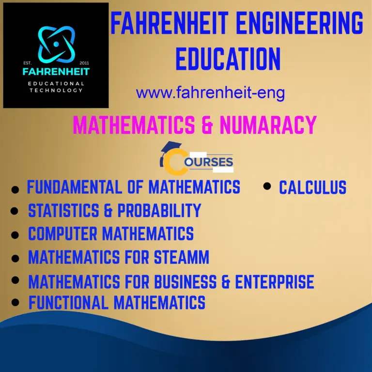 MATHEMATICS AND NUMERACY